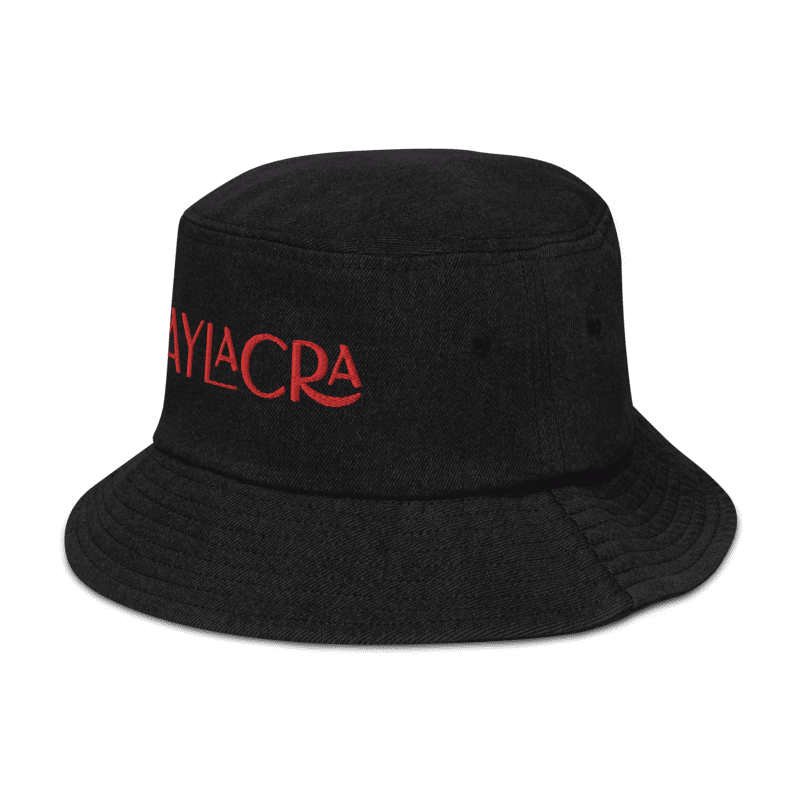 Denim Bucket Hat "StayLacra" 2024