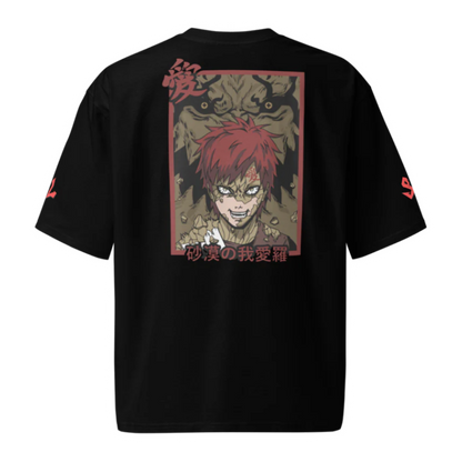 Camiseta Heavyweight Épica RED-LOGO | STAYLACRA Anime Collection 1