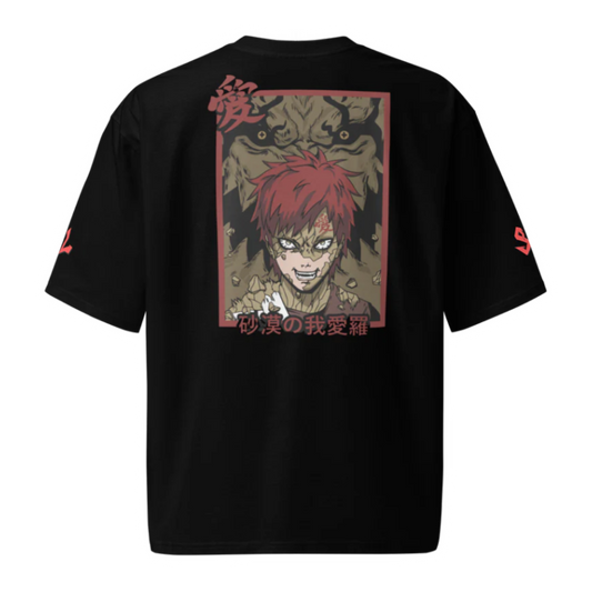 Camiseta Heavyweight Épica RED-LOGO | STAYLACRA Anime Collection 1