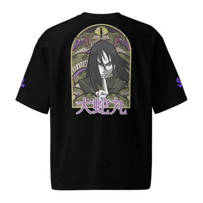 Camiseta Heavyweight Épica PURPLE-LOGO | STAYLACRA Anime Collection 1