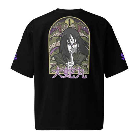 Camiseta Heavyweight Épica PURPLE-LOGO | STAYLACRA Anime Collection 1