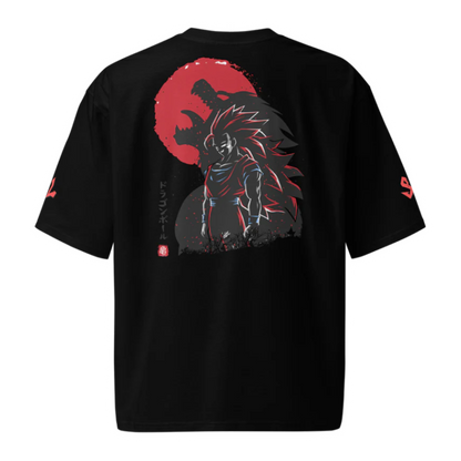 Camiseta Heavyweight Épica RED-LOGO | STAYLACRA Anime Collection 1