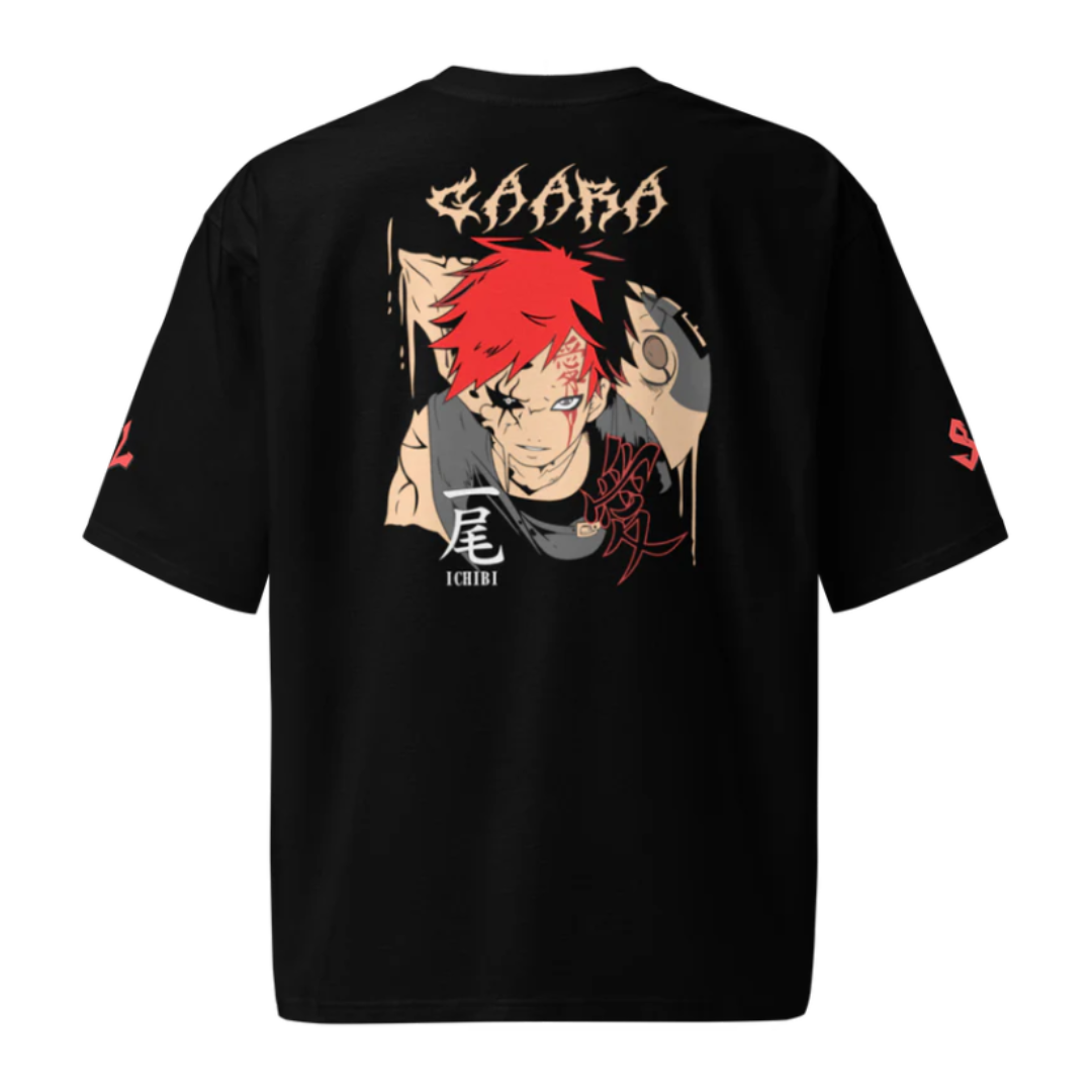 Camiseta Heavyweight Épica RED-LOGO | STAYLACRA Anime Collection 1