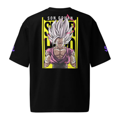 Camiseta Heavyweight Épica PURPLE-LOGO | STAYLACRA Anime Collection 1