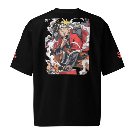 Camiseta Heavyweight Épica RED-LOGO | STAYLACRA Anime Collection 1