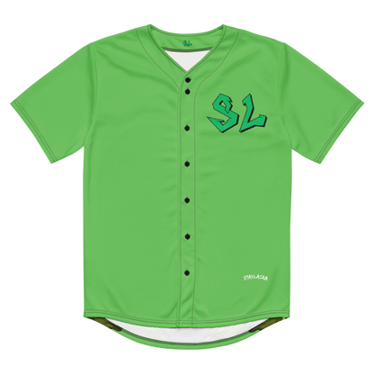 Baseball Jersey Premium GREEN-LOGO | STAYLACRA Anime Collection 1