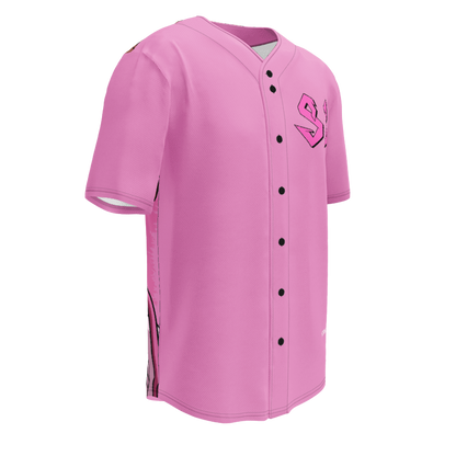 Baseball Jersey Premium PINK-LOGO | STAYLACRA Anime Collection 1