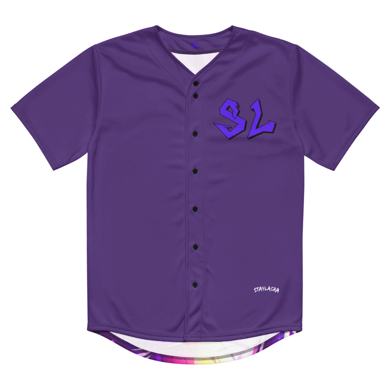 Baseball Jersey Premium PURPLE-LOGO | STAYLACRA Anime Collection 1