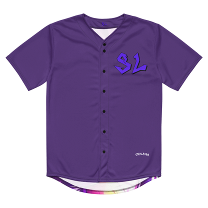 Baseball Jersey Premium PURPLE-LOGO | STAYLACRA Anime Collection 1