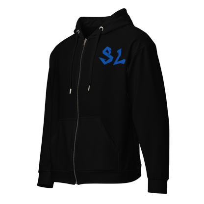 Unisex Zip Hoodie BLUE-LOGO | STAYLACRA Anime Collection 1