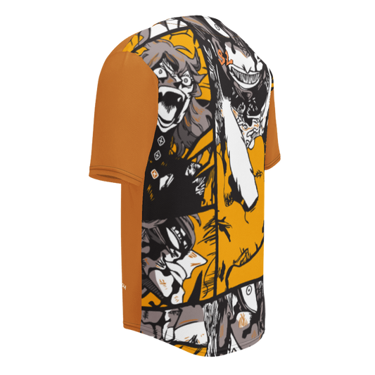 Baseball Jersey Premium ORANGE-LOGO | STAYLACRA Anime Collection 1