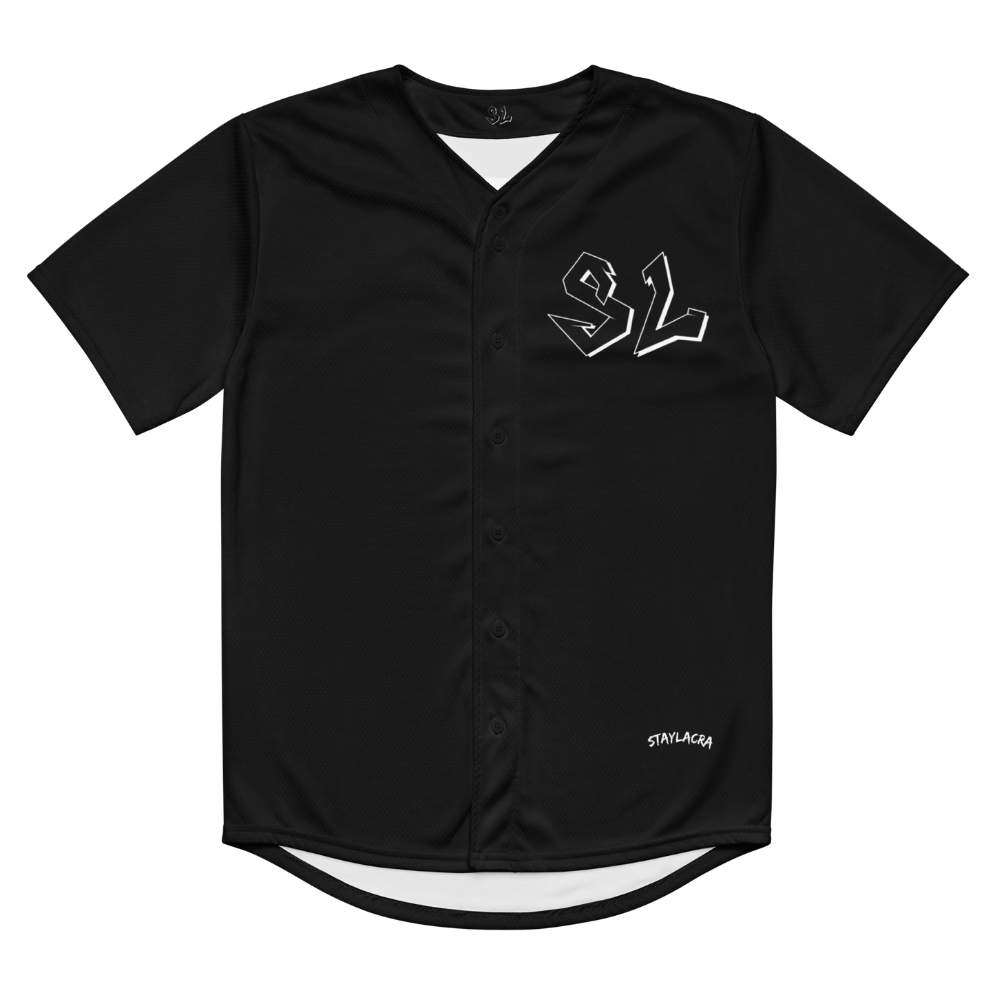 Baseball Jersey Premium BLACK-LOGO | STAYLACRA Anime Collection 1