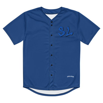 Baseball Jersey Premium BLUE-LOGO | STAYLACRA Anime Collection 1