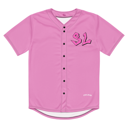 Baseball Jersey Premium PINK-LOGO | STAYLACRA Anime Collection 1