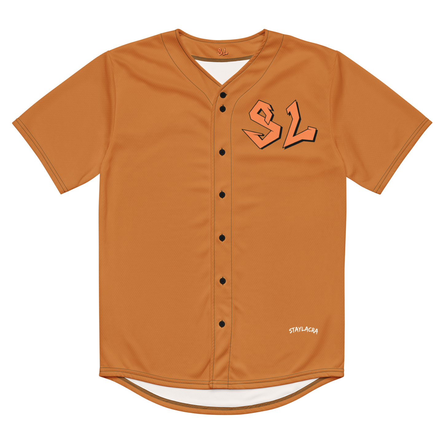 Baseball Jersey Premium ORANGE-LOGO | STAYLACRA Anime Collection 1