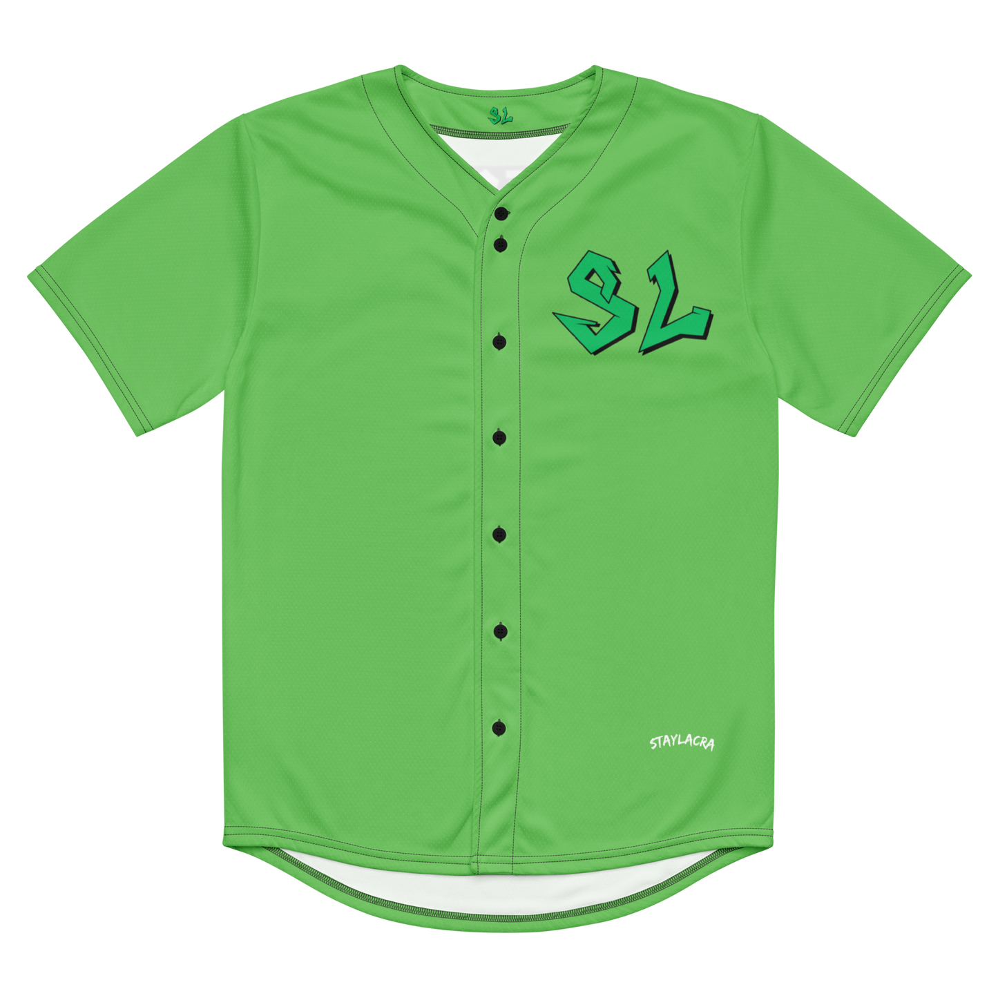 Baseball Jersey Premium GREEN-LOGO | STAYLACRA Anime Collection 1