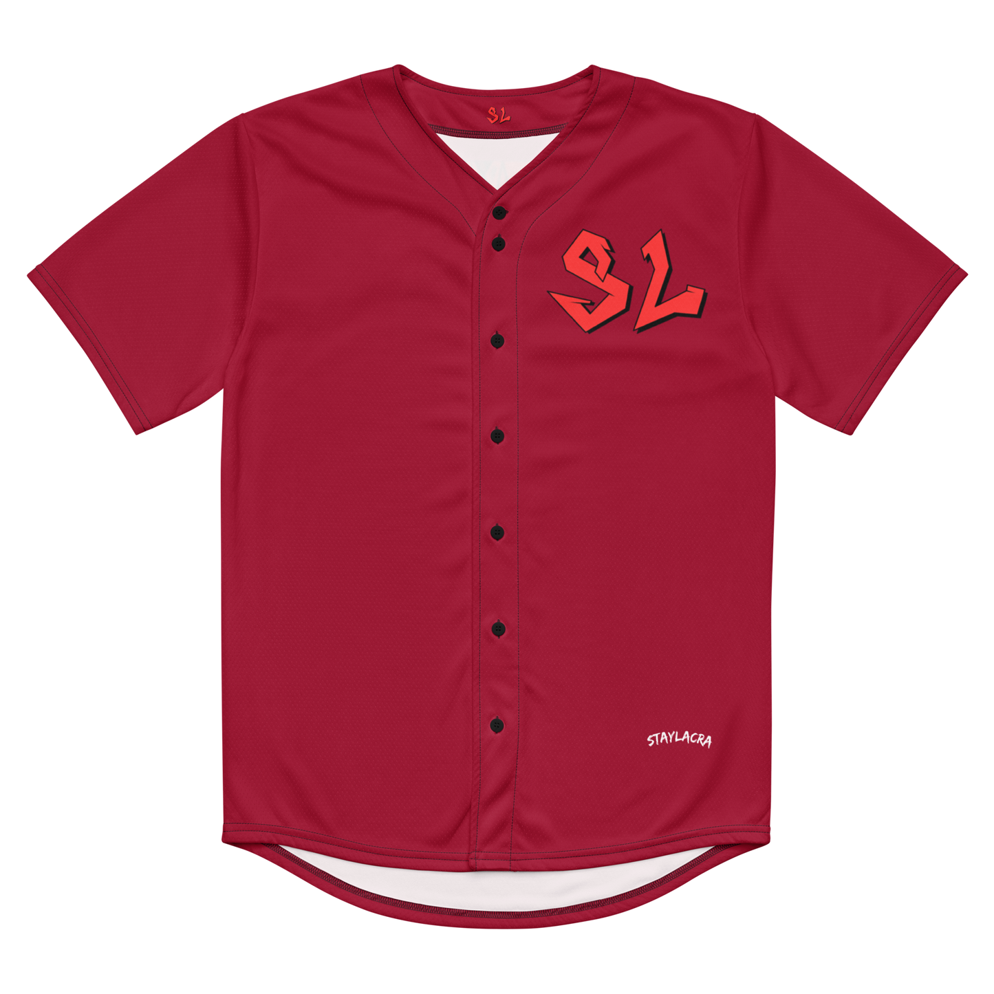 Baseball Jersey Premium RED-LOGO | STAYLACRA Anime Collection 1