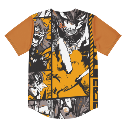 Baseball Jersey Premium ORANGE-LOGO | STAYLACRA Anime Collection 1