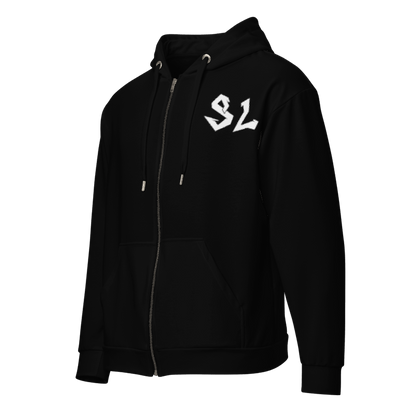Unisex Zip Hoodie WHITE-LOGO | STAYLACRA Anime Collection 1