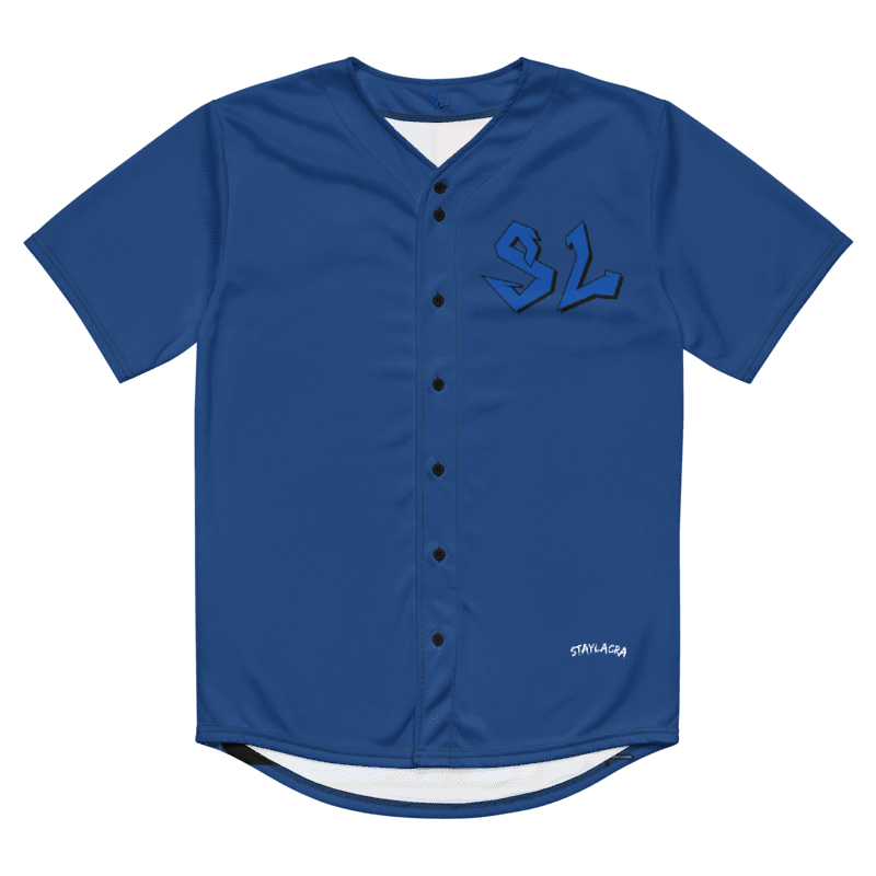 Baseball Jersey Premium BLUE-LOGO | STAYLACRA Anime Collection 1