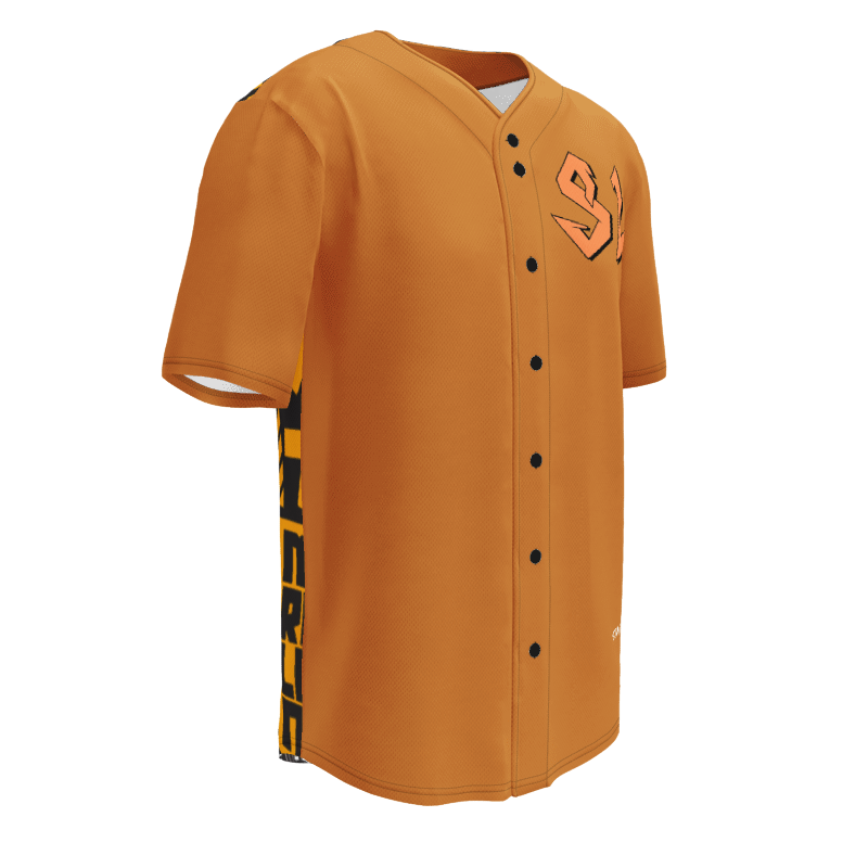 Baseball Jersey Premium ORANGE-LOGO | STAYLACRA Anime Collection 1