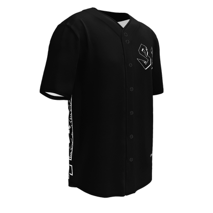 Baseball Jersey Premium BLACK-LOGO | STAYLACRA Anime Collection 1