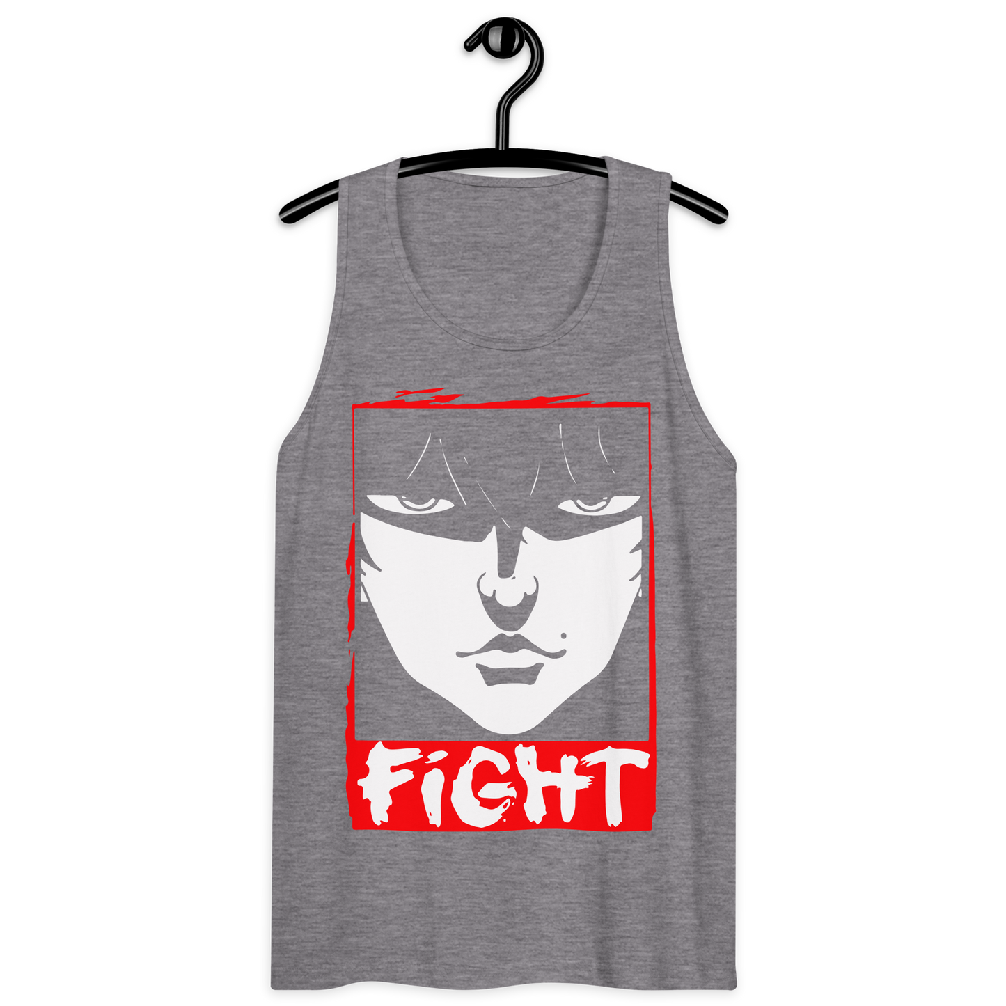 Tank Top Premium RED-LOGO | STAYLACRA Anime Collection 1