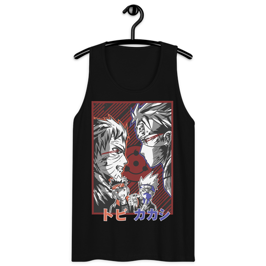 Tank Top Premium RED-LOGO | STAYLACRA Anime Collection 1