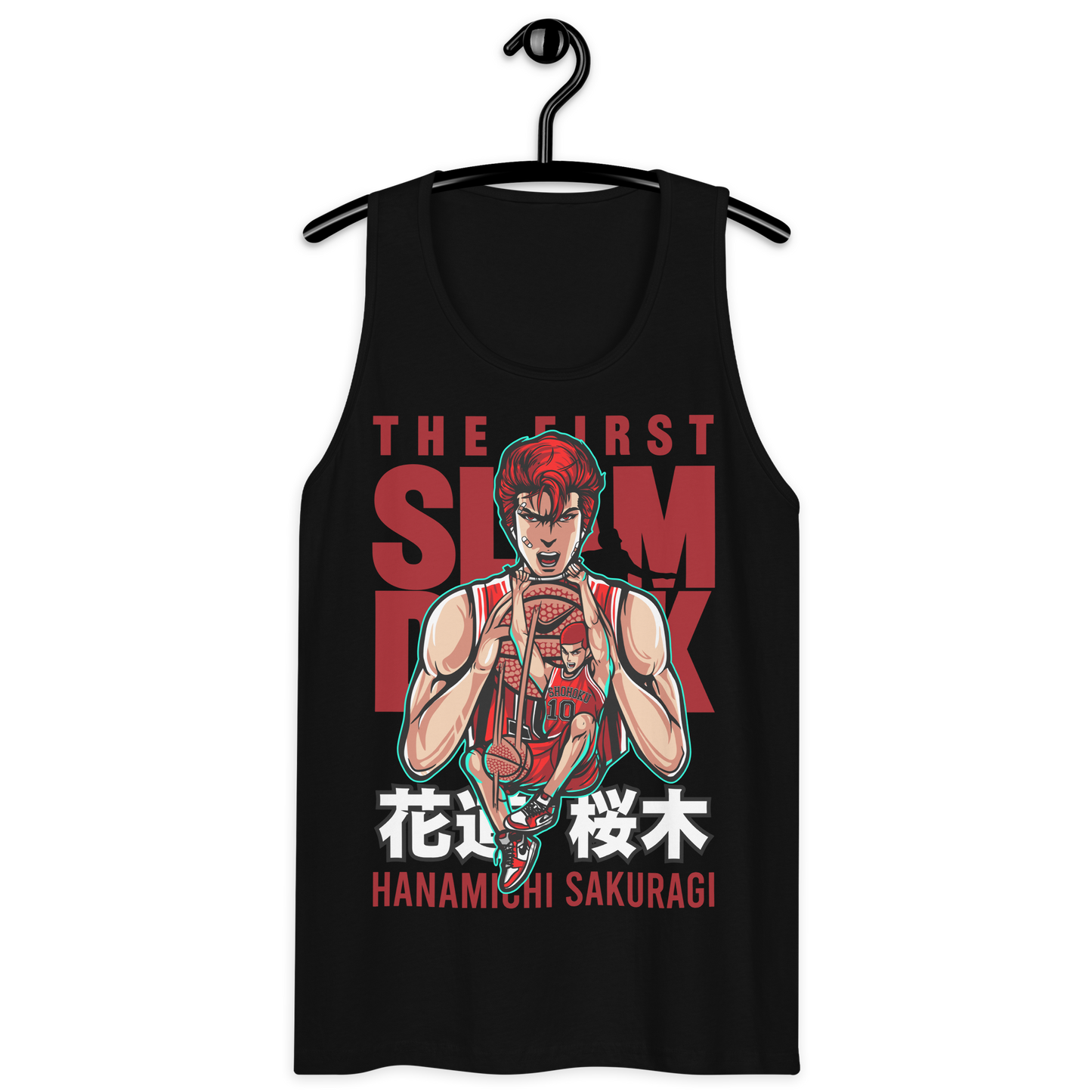 Tank Top Premium RED-LOGO | STAYLACRA Anime Collection 1