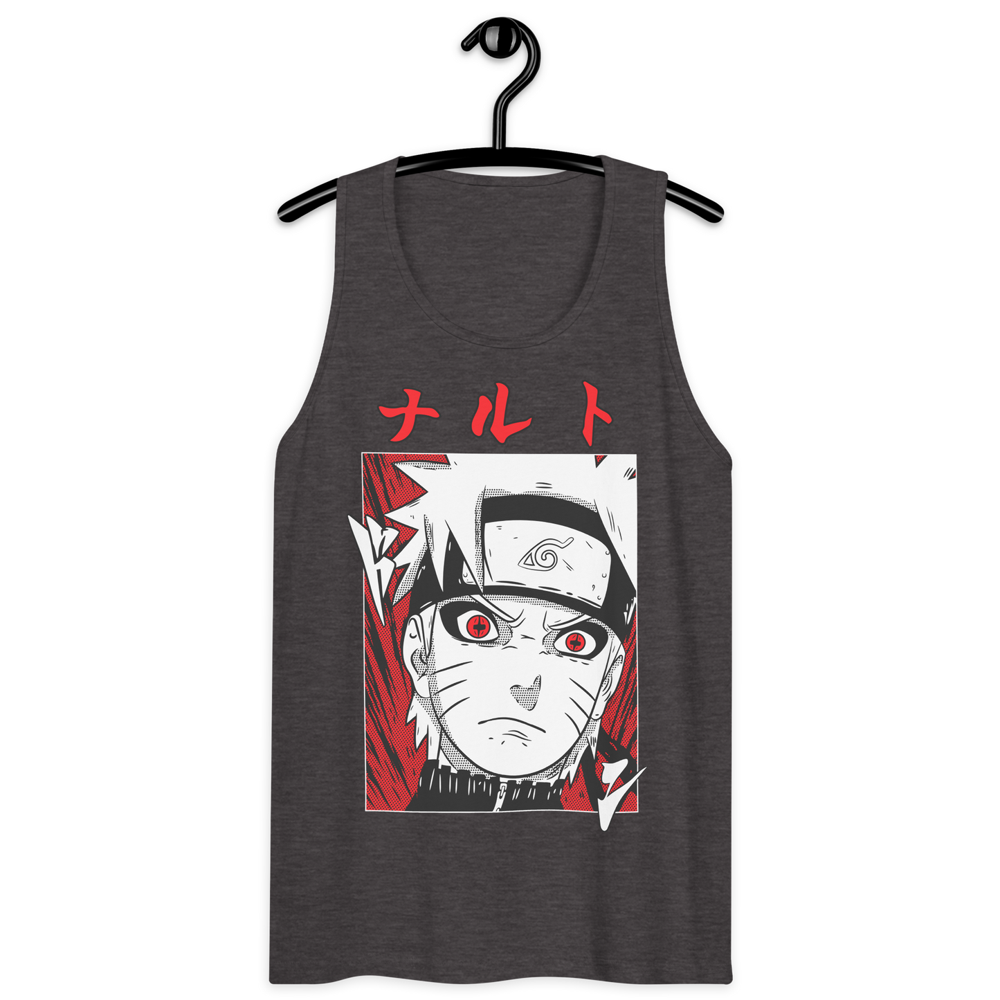 Tank Top Premium RED-LOGO | STAYLACRA Anime Collection 1