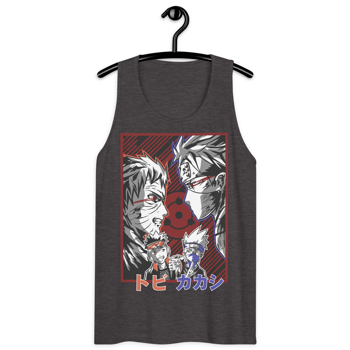 Tank Top Premium RED-LOGO | STAYLACRA Anime Collection 1