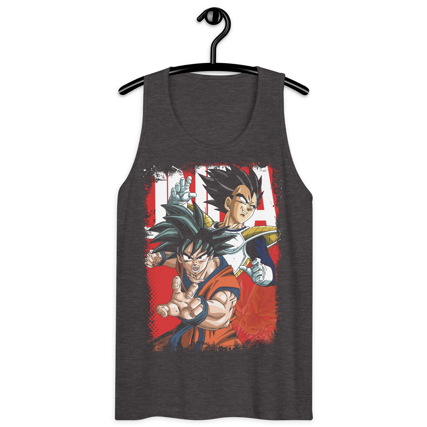 Tank Top Premium RED-LOGO | STAYLACRA Anime Collection 1