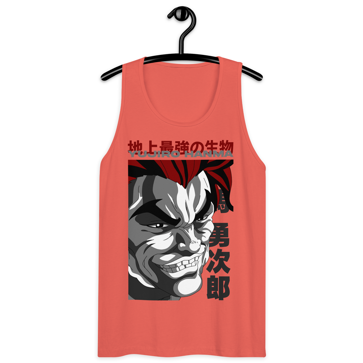 Tank Top Premium RED-LOGO | STAYLACRA Anime Collection 1