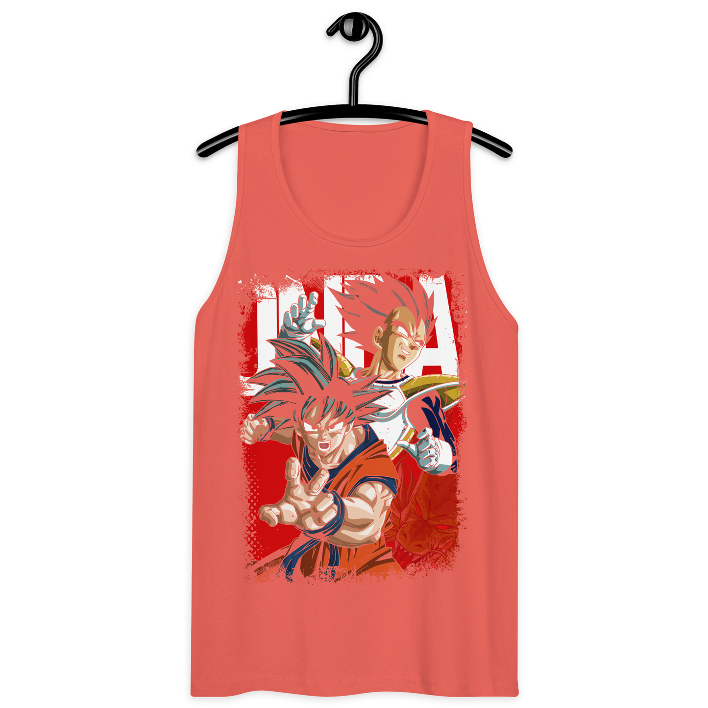 Tank Top Premium RED-LOGO | STAYLACRA Anime Collection 1