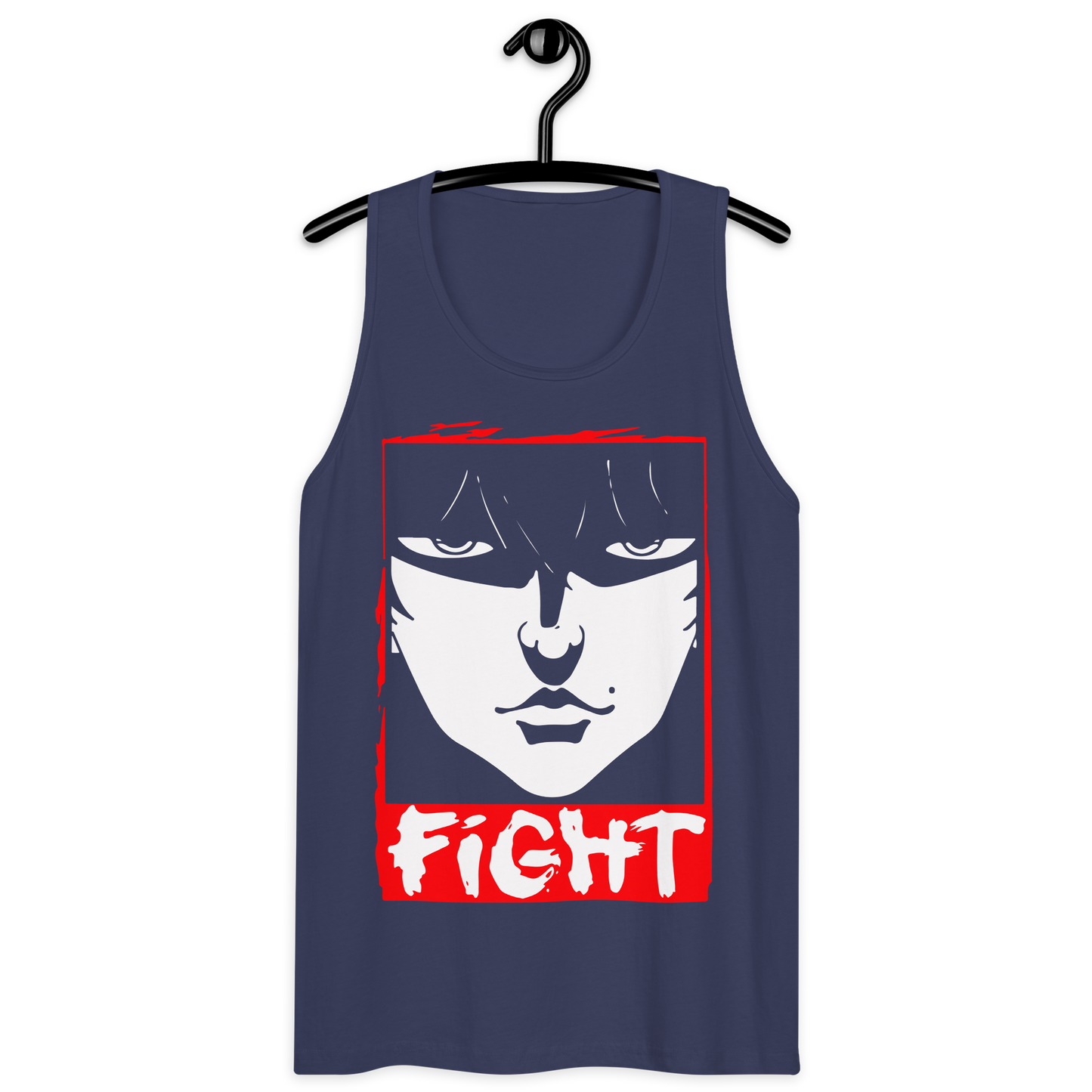 Tank Top Premium RED-LOGO | STAYLACRA Anime Collection 1