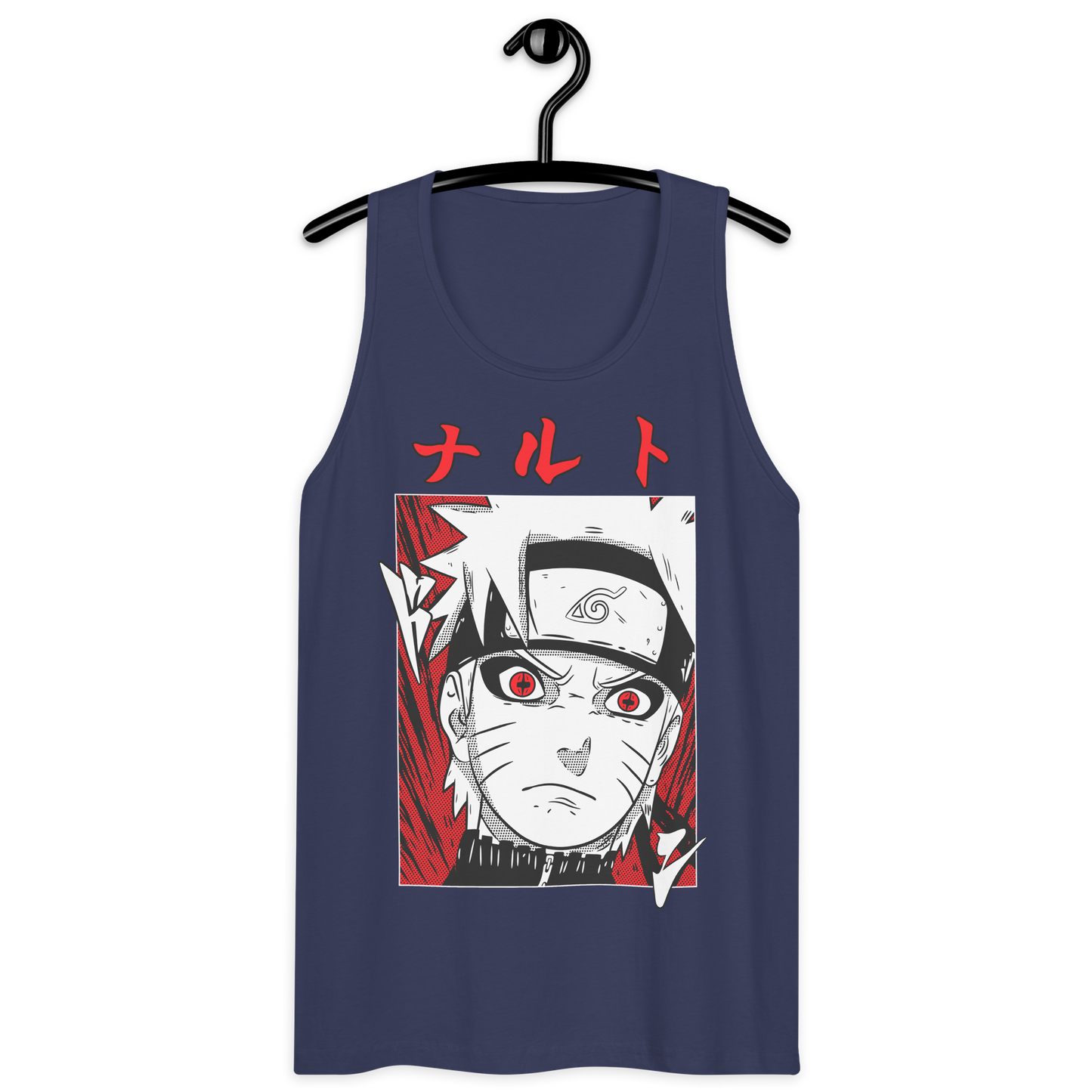 Tank Top Premium RED-LOGO | STAYLACRA Anime Collection 1