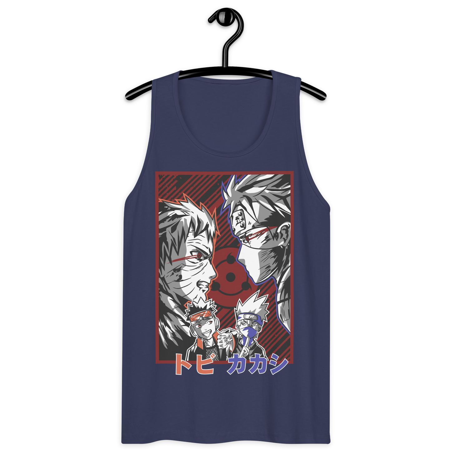 Tank Top Premium RED-LOGO | STAYLACRA Anime Collection 1