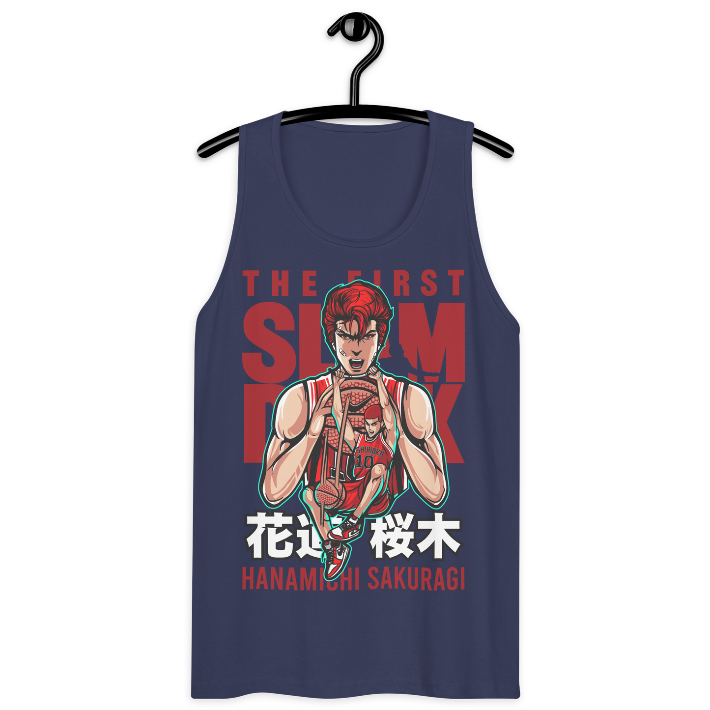 Tank Top Premium RED-LOGO | STAYLACRA Anime Collection 1