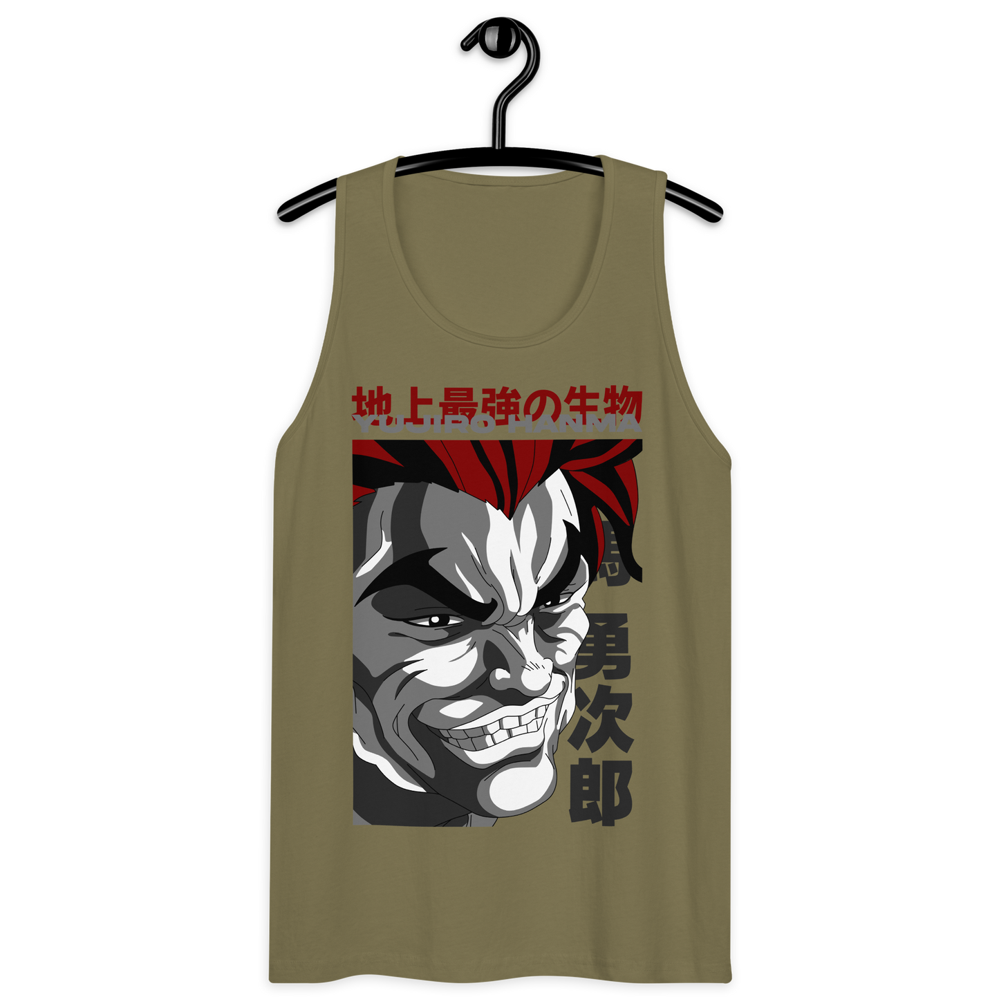 Tank Top Premium RED-LOGO | STAYLACRA Anime Collection 1