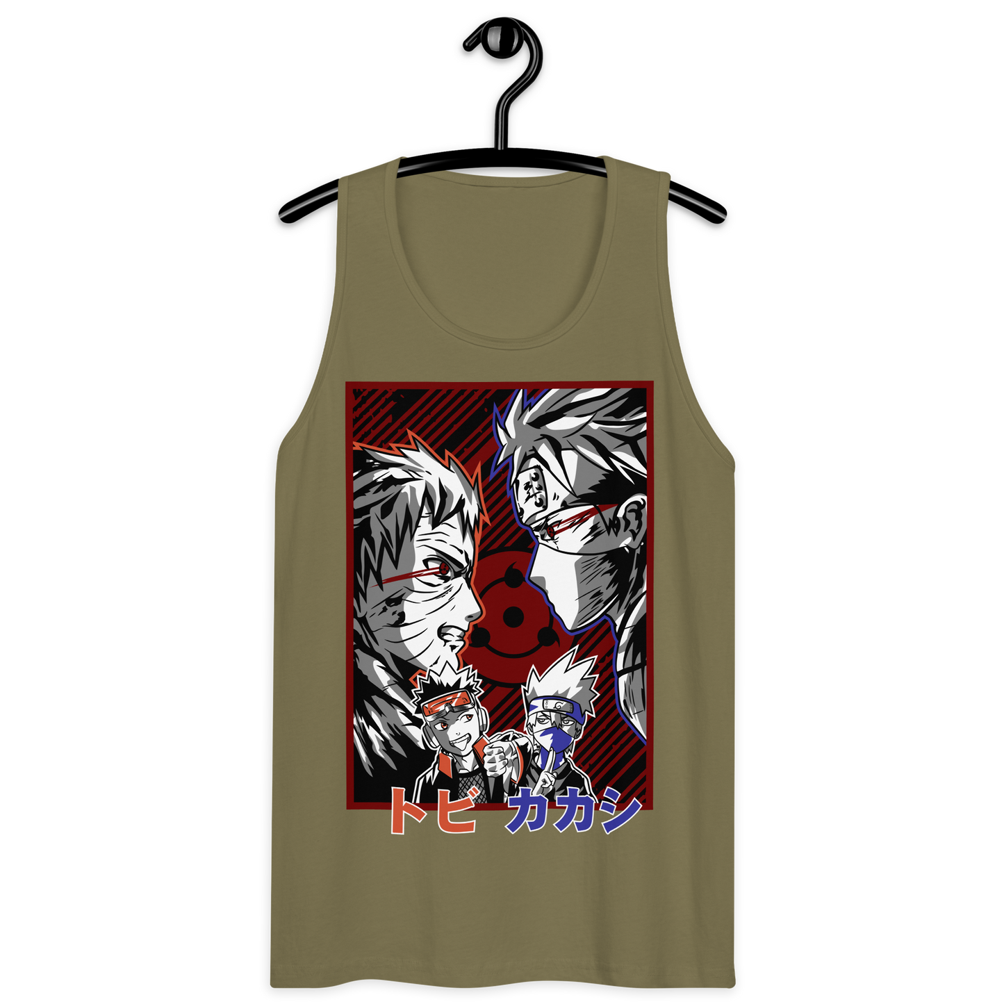 Tank Top Premium RED-LOGO | STAYLACRA Anime Collection 1