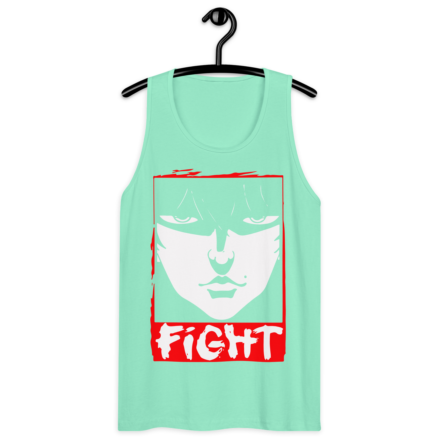 Tank Top Premium RED-LOGO | STAYLACRA Anime Collection 1