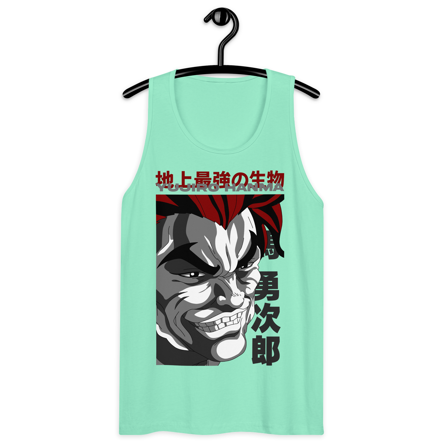 Tank Top Premium RED-LOGO | STAYLACRA Anime Collection 1