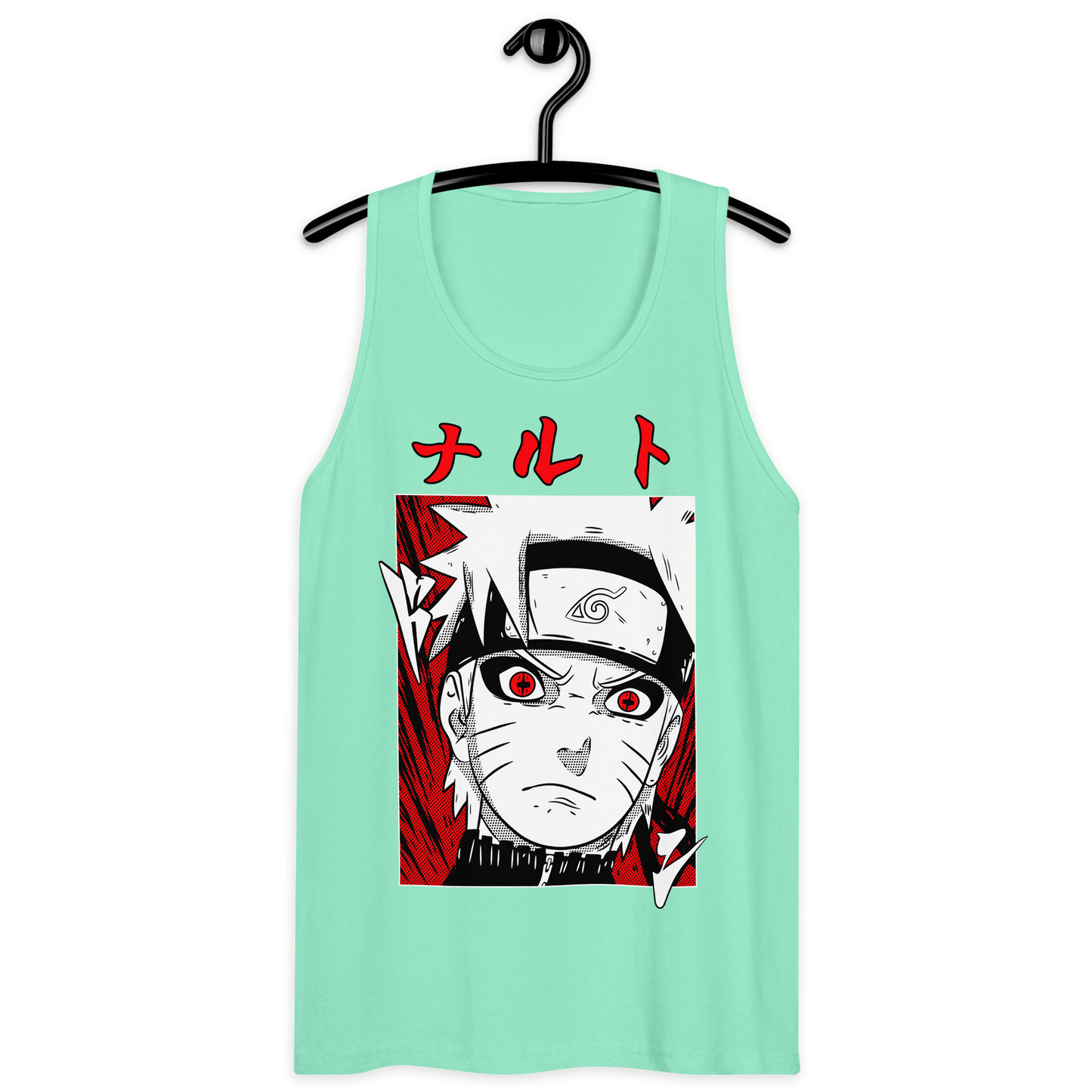 Tank Top Premium RED-LOGO | STAYLACRA Anime Collection 1