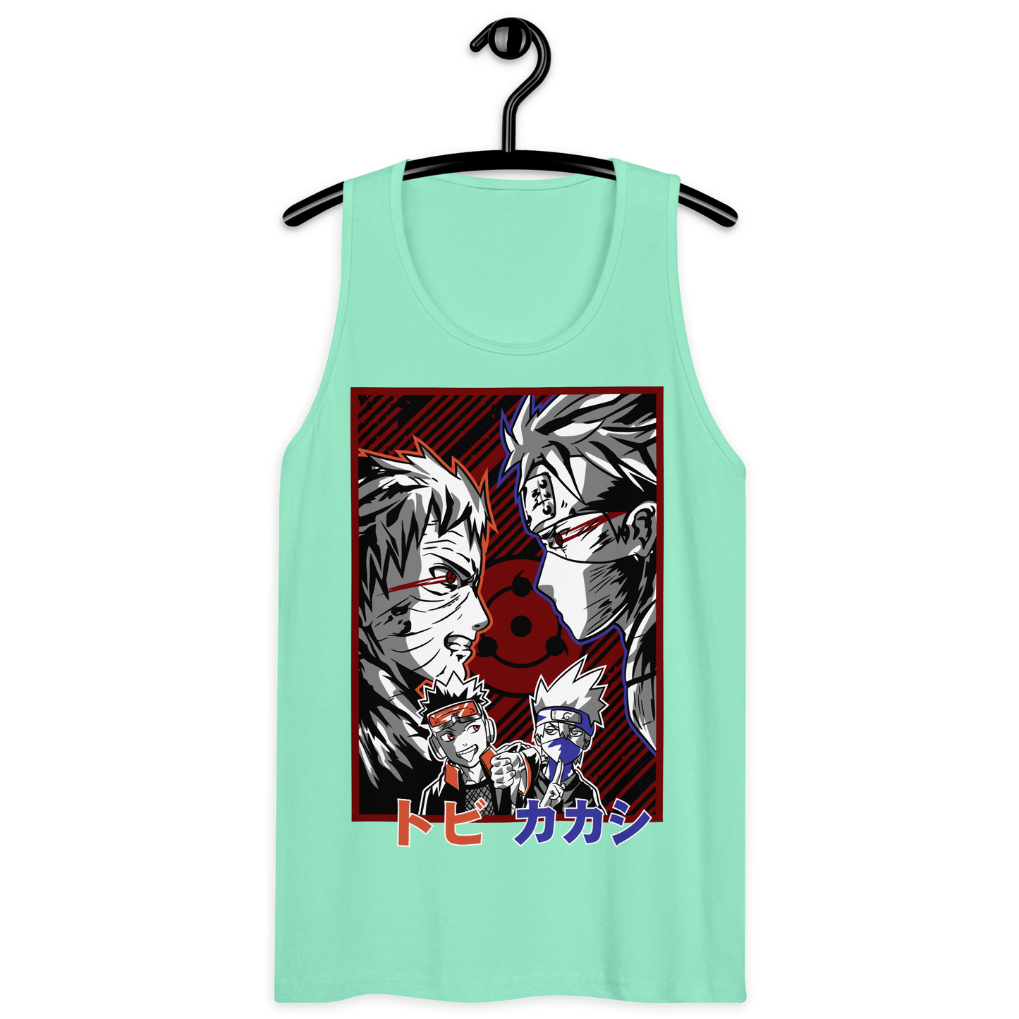 Tank Top Premium RED-LOGO | STAYLACRA Anime Collection 1