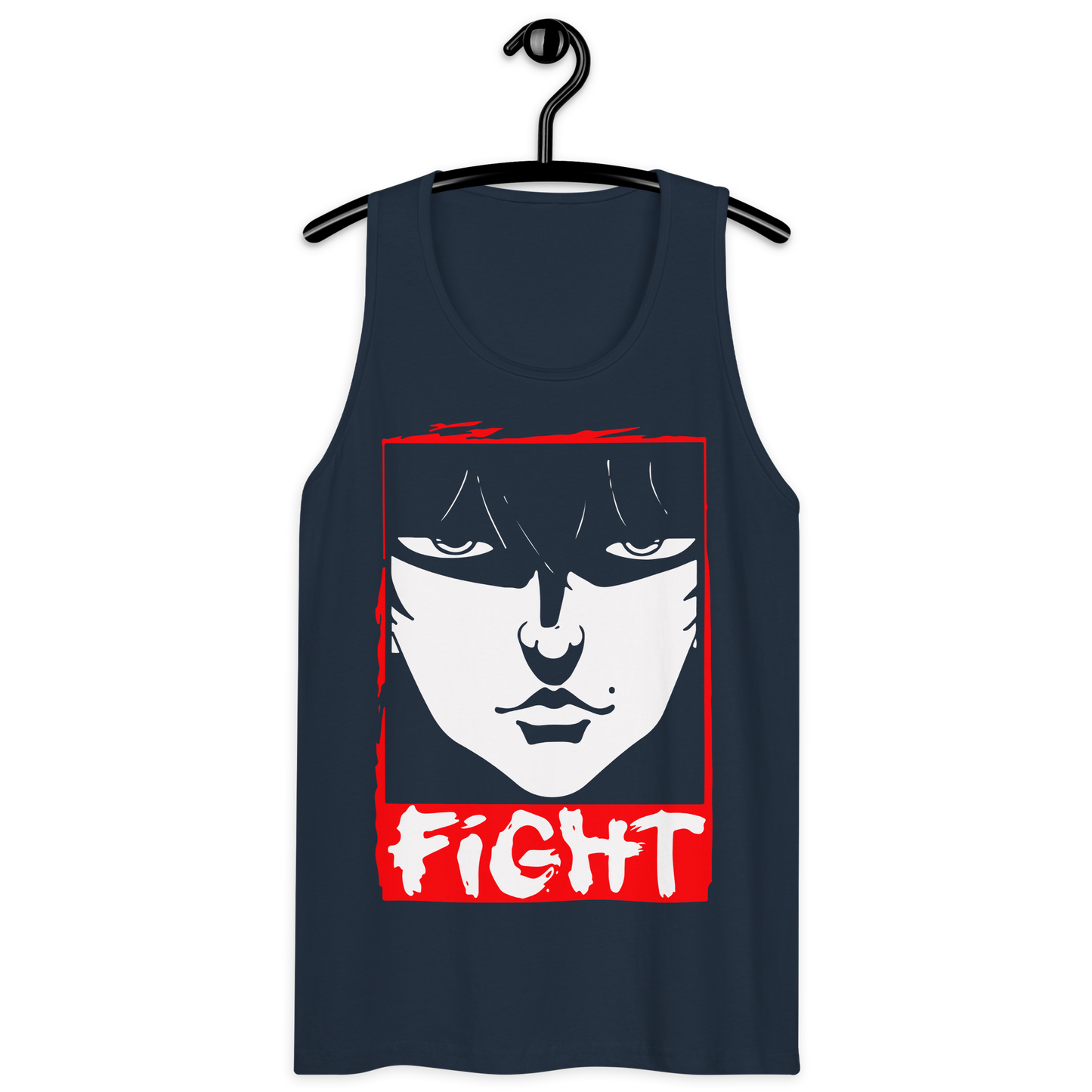 Tank Top Premium RED-LOGO | STAYLACRA Anime Collection 1