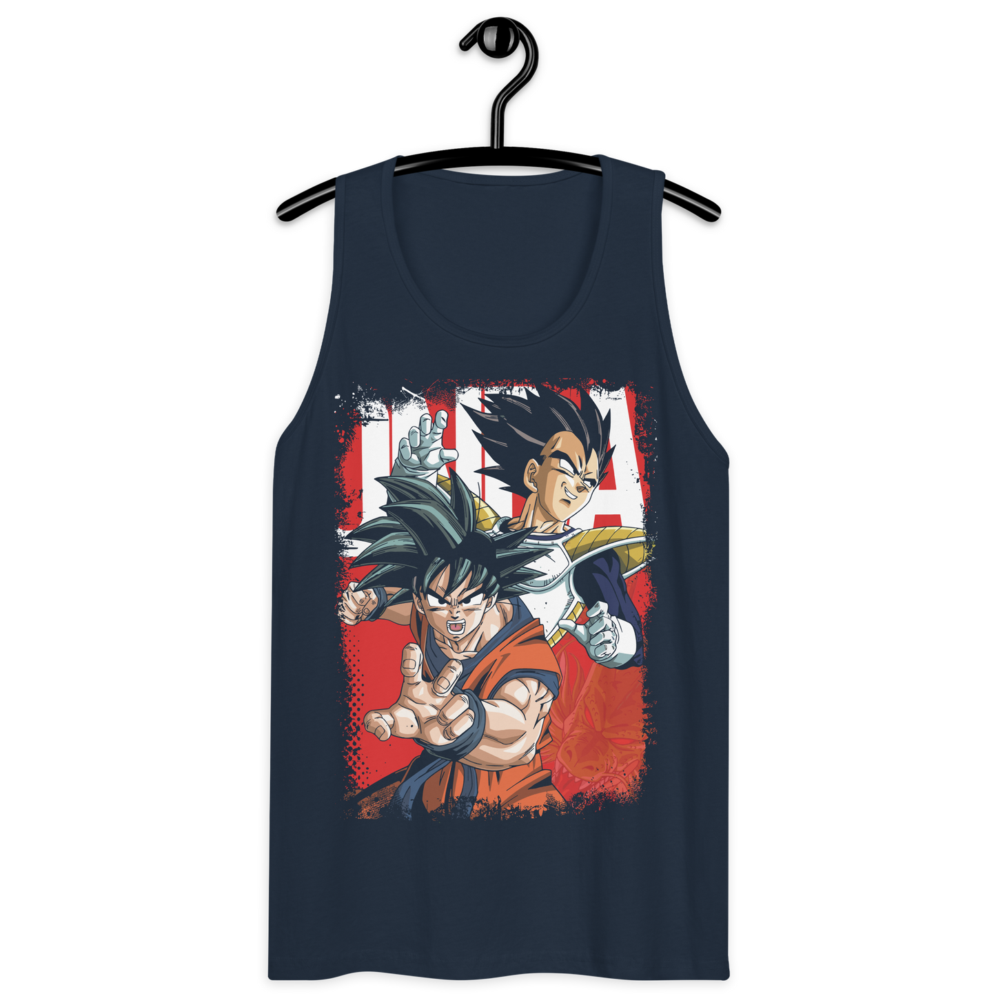 Tank Top Premium RED-LOGO | STAYLACRA Anime Collection 1