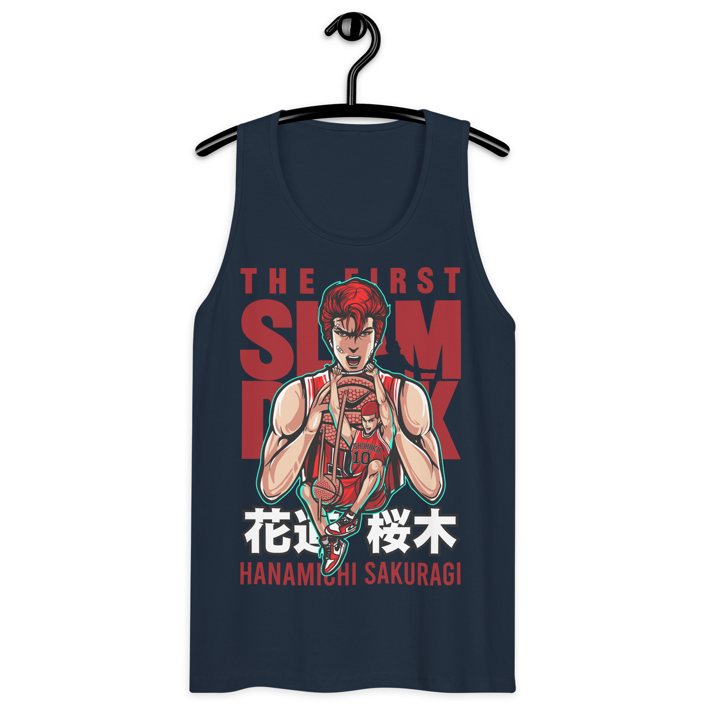 Tank Top Premium RED-LOGO | STAYLACRA Anime Collection 1