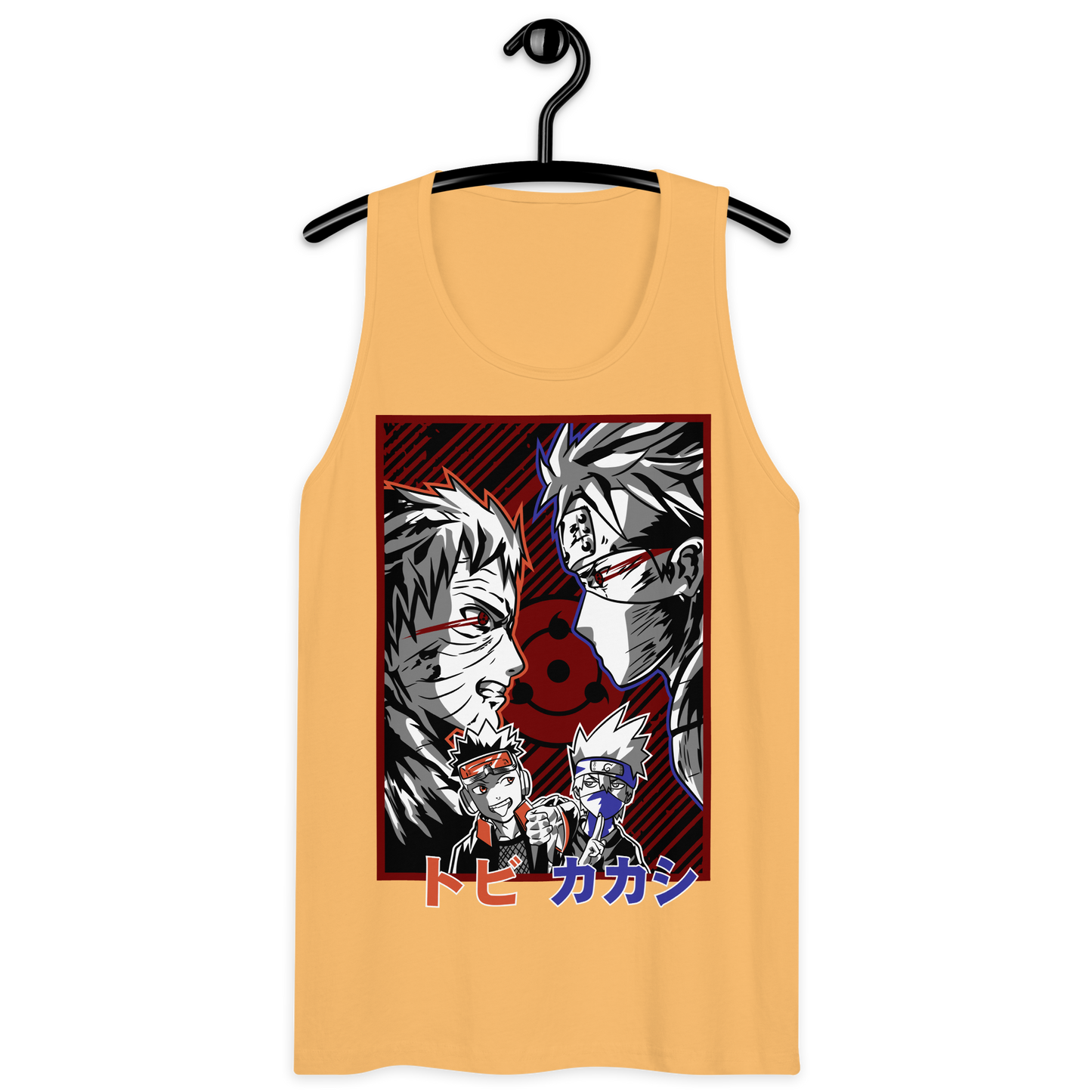 Tank Top Premium RED-LOGO | STAYLACRA Anime Collection 1