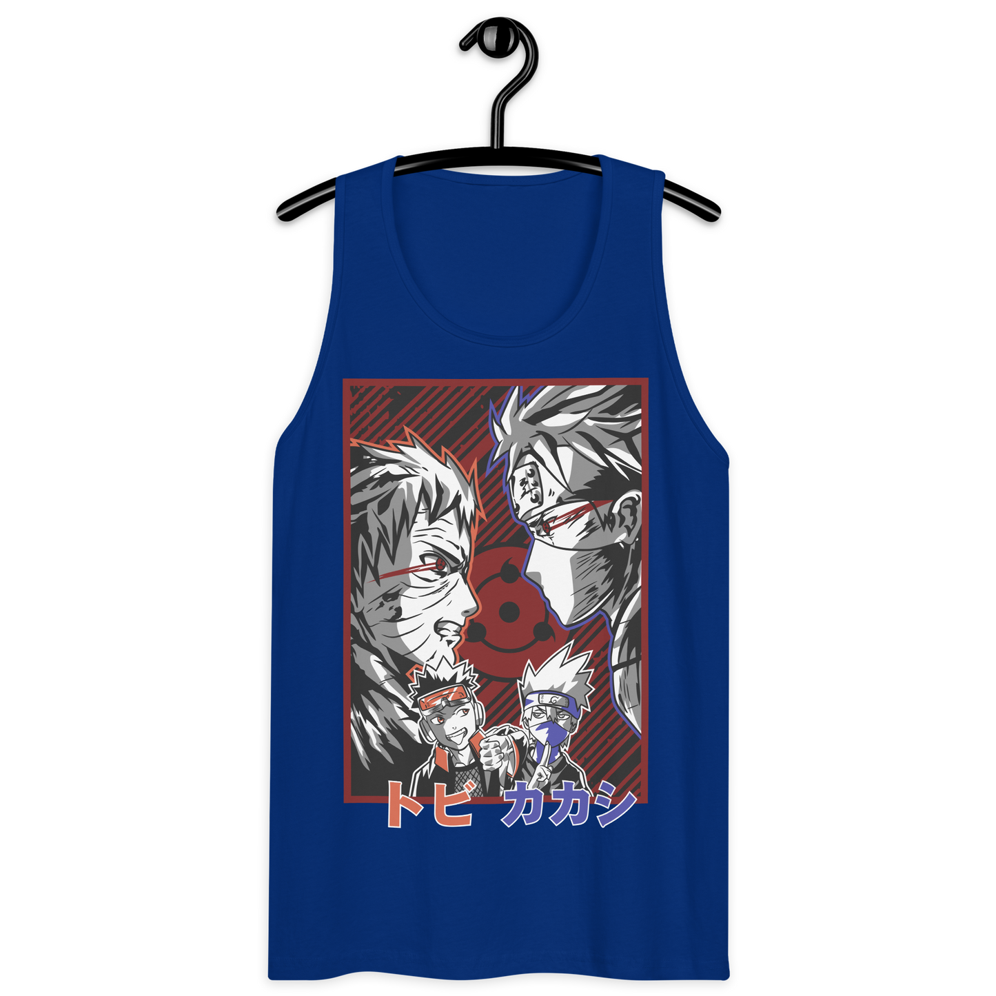 Tank Top Premium RED-LOGO | STAYLACRA Anime Collection 1