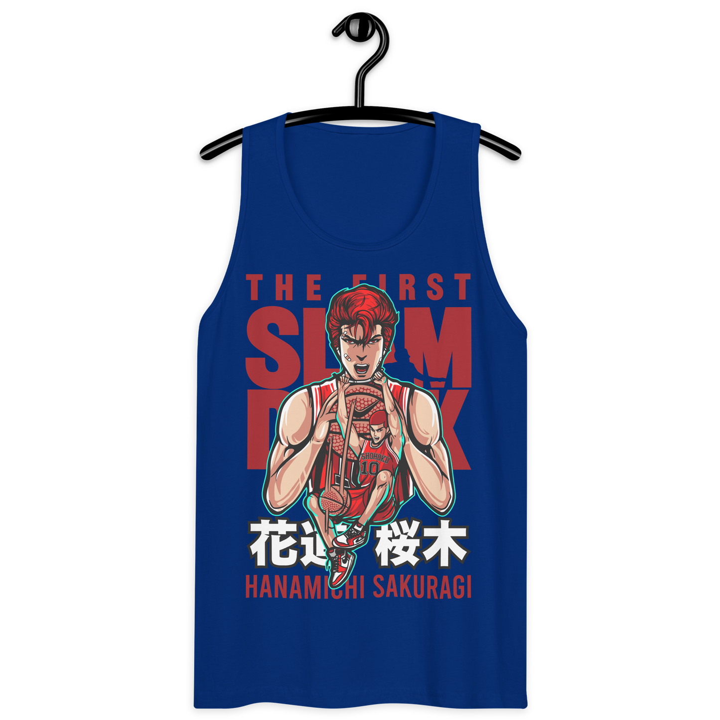 Tank Top Premium RED-LOGO | STAYLACRA Anime Collection 1